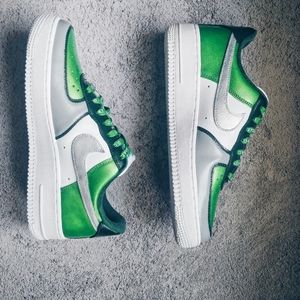 Nike Air Force 1 07 low-top custom sneakers size 8
